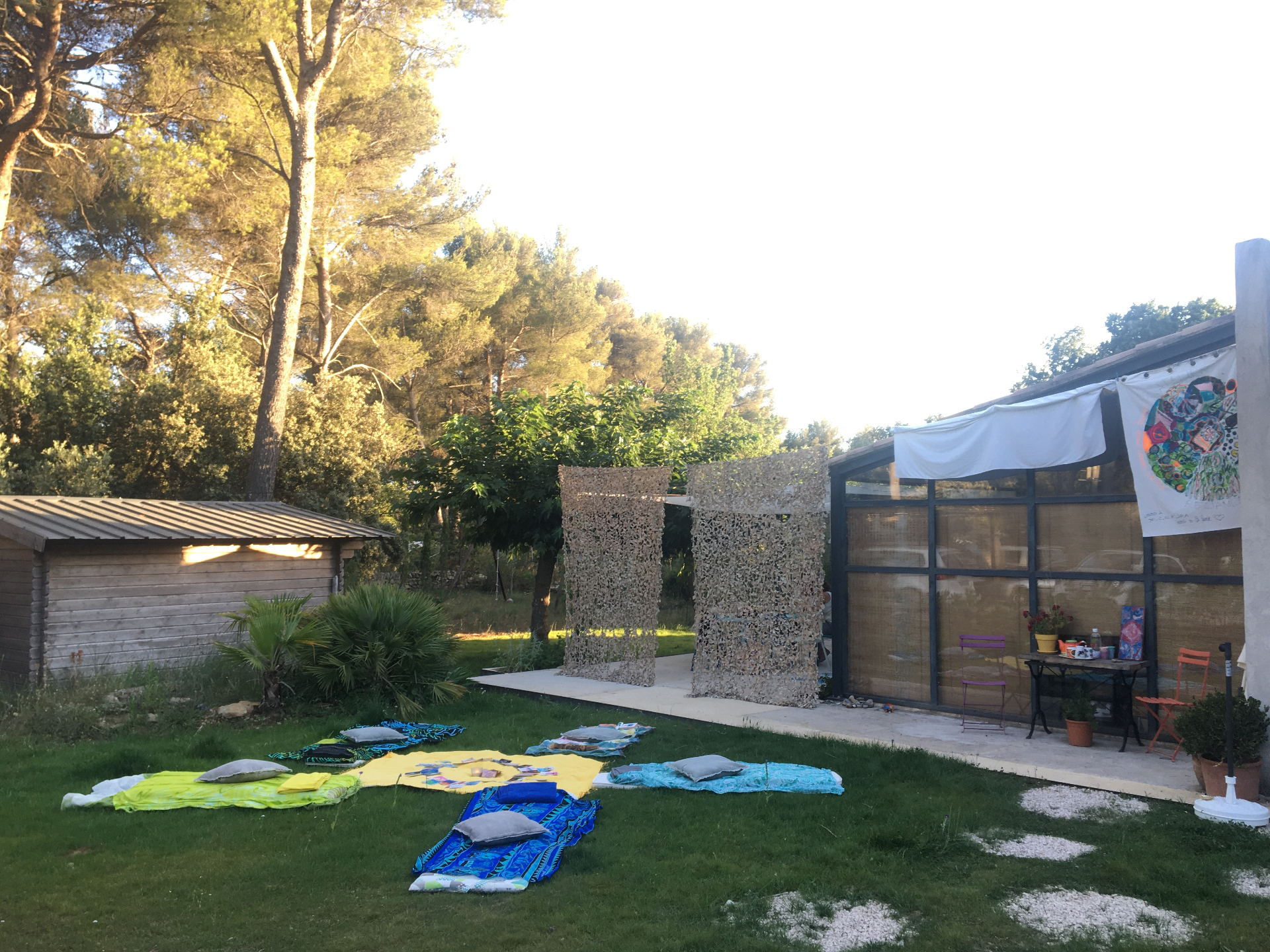 Pratique en pleine nature — bord de mer